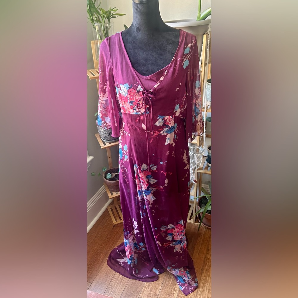 Band of Gypsies 2 piece floral dress, Large